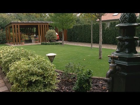 Díjazott toszkán kert Balatonfüreden