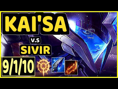 BRTT (KAI'SA) vs SIVIR - 9/1/10 KDA BOTTOM ADC CHALLENGER GAMEPLAY - BR