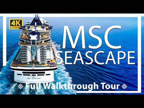 MSC Seascape | Full Walkthrough Ship Tour & Review | All Spaces | Galveston,Texas