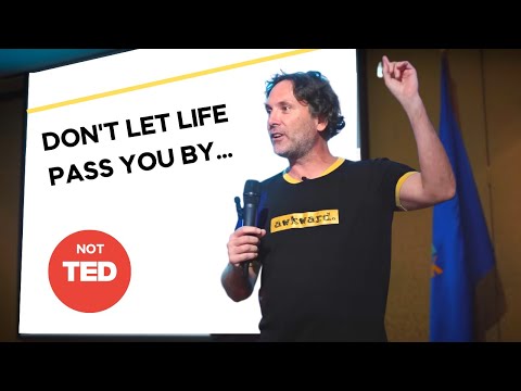 Por que você deveria ser grato pelo que tem 🇹🇭 (não) um Ted Talk no Rotary Club de Bangkok