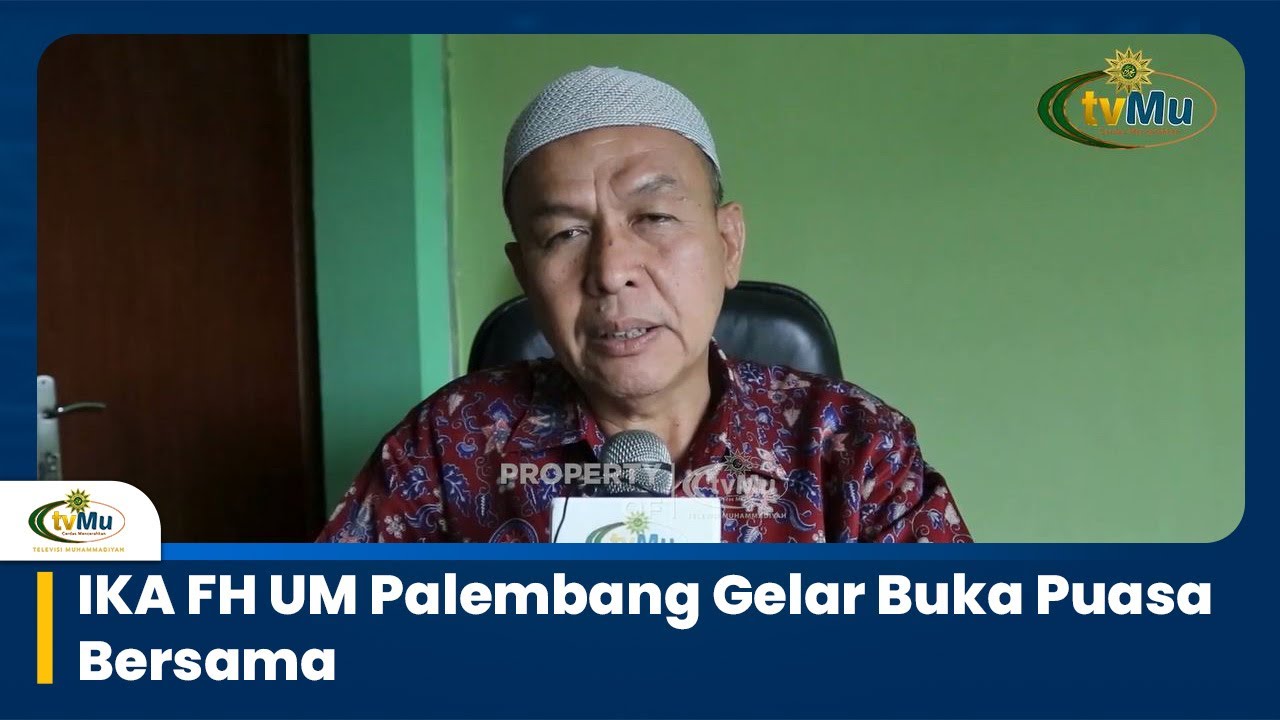 Ikatan Keluarga Alumni Fakultas Hukum UM Palembang Gelar Buka Bersama Puasa Ramadan 1446 H