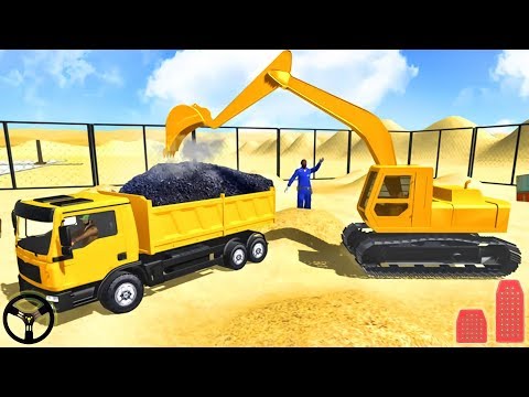 Real City Road Construction 3D - Driving Excavator | Android Gameplay