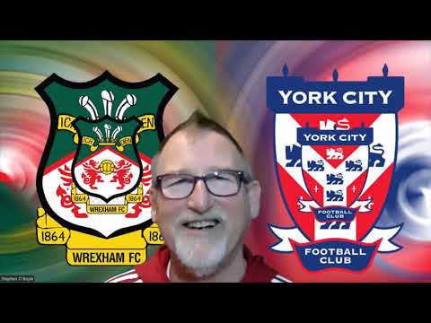 WREXHAM AFC 3 YORK CITY 0 POST GAME
