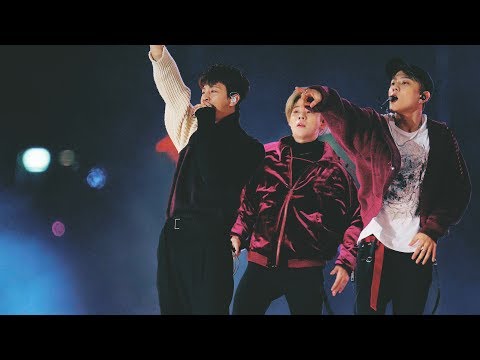 재업로드(Re upload)아이콘 (iKON) - BLING BLING @171022 BOF 원아시아 개막식[4k Fancam/직캠