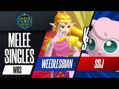 weedlesbian vs. SDJ - Melee Singles Winners Round 3 - Smash Camp 2022