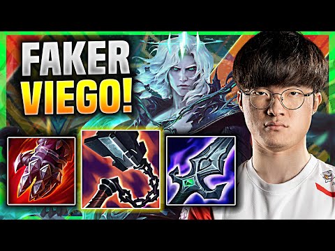 FAKER TESTING TANKY VIEGO MID! *NEW CHAMPION VIEGO* - T1 Faker Plays Viego Mid vs Yasuo! | Season 11