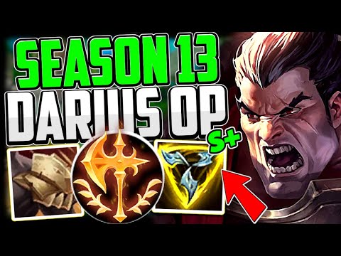 How to Play Darius & CARRY for Beginners + Best Build/Runes Season 13 League of Legends