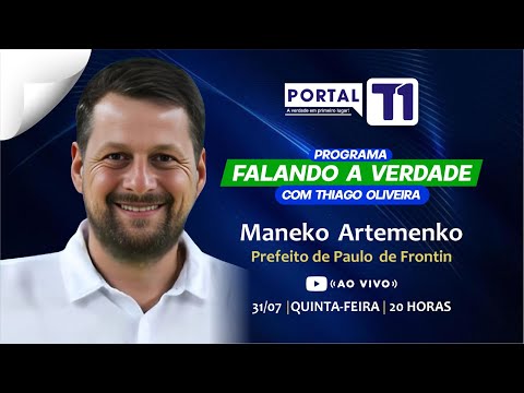 FALANDO A VERDADE COM MANEKO ARTEMENKO  PREFEITO DE PAULO FRONTIN