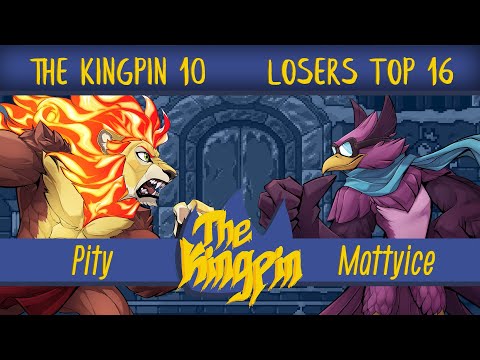 The Kingpin 10 | Losers Top 16 - Pity (Zetterburn) vs MattyIce (Wrastor)