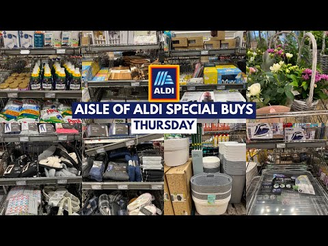 WHAT’S NEW IN AISLE OF ALDI SPECIAL BUYS THIS WEEK THURSDAY 16 MAR 2023 | ALDI HAUL | TRAVELANDSHOP