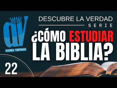 ¿Cómo ESTUDIAR la Biblia ? [Métodos de estudio] 👀 Descubre la Verdad #22👈