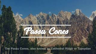 preview picture of video 'Passu Cones or The Cathedral Range, Hunza Pakistan'