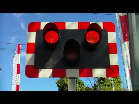 Level Crossing at Sydney Parade in Dublin, Ireland