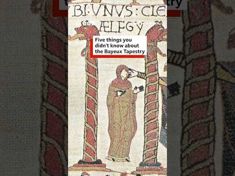Five things you didn't know about the Bayeux Tapestry. #BayeuxTapestry #History #BBCNews