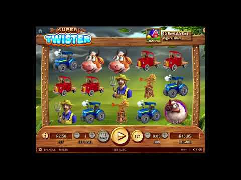 R100 GAME PLAY - SUPER TWISTER Online SLOTS