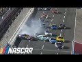 Austin Dillon, Kyle Larson, Joey Logano late-race wreck at Charlotte