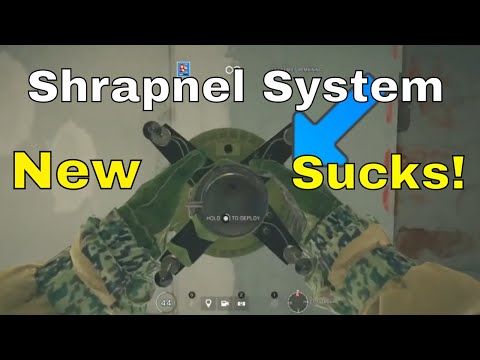 *NEW* Shrapnel System SUCKS in Rainbow Six Siege! (Fuze Cluster Charge Glitch?!?)