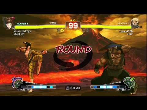 SSF4 - Kiissesxz-2flyy (Juri) Vs Roman4328 (Gouken) [HD]