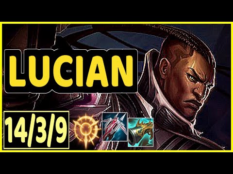 LUCIAN VS LEBLANC - 14/3/9 KDA MID GAMEPLAY CHALLENGER I
