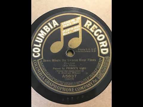 Down Where The Swanee River Flows - Prince's Band - 1916