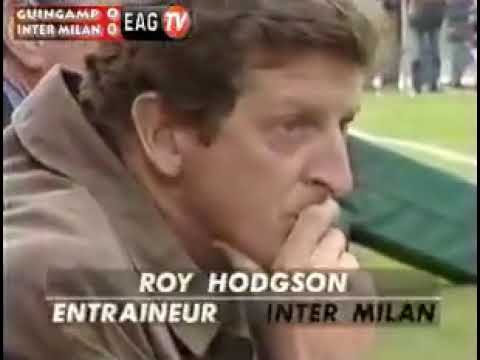 GUINGAMP-INTER MILAN 32EME FINALE ALLER COUPE UEFA 1996-1997 VF CANAL+