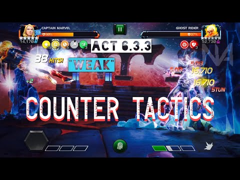 Act 6.3.3 Counter Tactics Path - More Captain Marvel