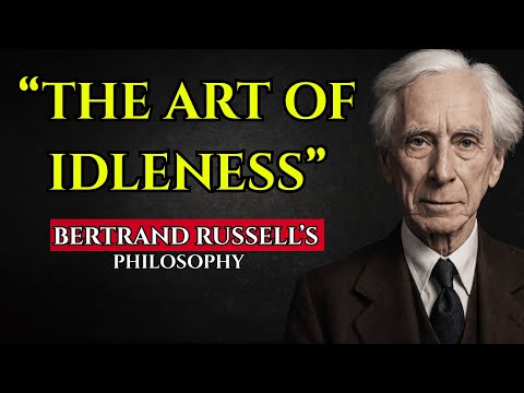 All of Bertrand Russell’s Philosophy: Why Doing Nothing is Wise | Explained for Sleep