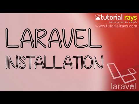 Laravel installation | Laravel Tutorial 2019 | Laravel Training Tutorial Rays