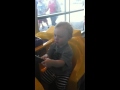 Steven Driving Elmo Car