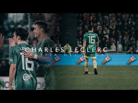 Charles Leclerc - Partita Del Cuore / Charity football game 4K