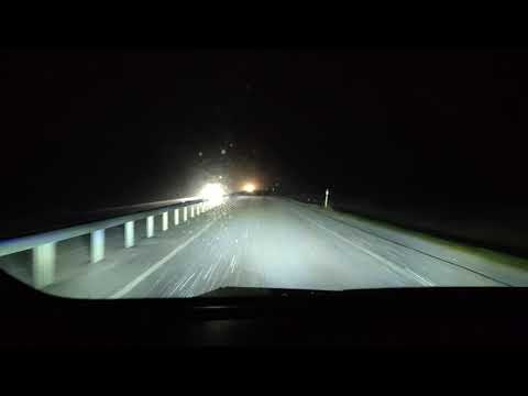 Ford Galaxy Adaptive Led lights in action