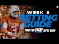 Free Picks for EVERY Top 25 game in College Football [Week 7 Betting Guide] | CBS Sports HQ