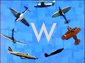 Sesame Street Airplane Letters W