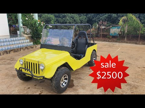 HOMEMADE ELECTRIC RUBICON JEEP CAR FOR SALES