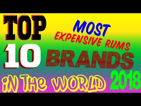 Top 10 Most Expensive Rums in the World 2018