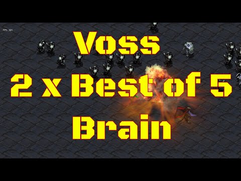 Starcraft Cast#258 - Brain vs Voss - Double Best of 5!!