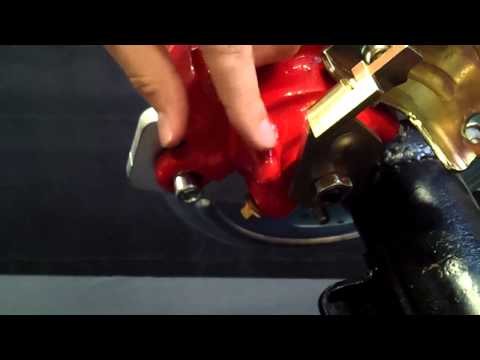 Rear Disc Installation Support