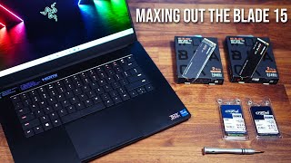 Video thumbnail for Razer Blade 15 2022 Upgrading the RAM and SSDs to the Max! by Mash IT