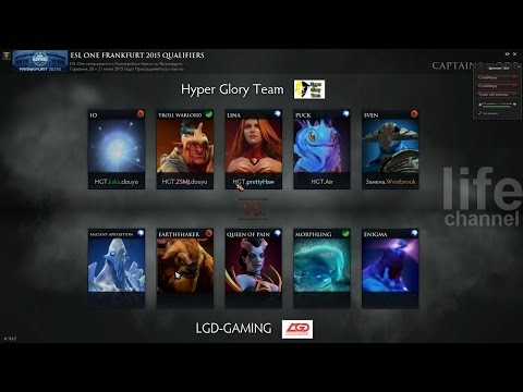 Hyper Glory Team HGT vs LGD Gaming LGD Dota 2 Tournament 2015 Winners!