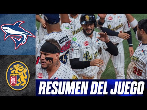 Resumen del juego Tiburones de La Guaira vs Leones del Caracas | 22 de diciembre 2024