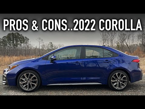 Pros & Cons.. 2022 Toyota Corolla SE Manual Sedan
