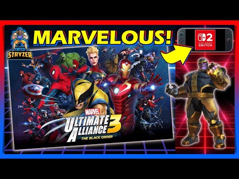 Marvel Ultimate Alliance 3: The Black Order on Switch 2 Is Marvelous!