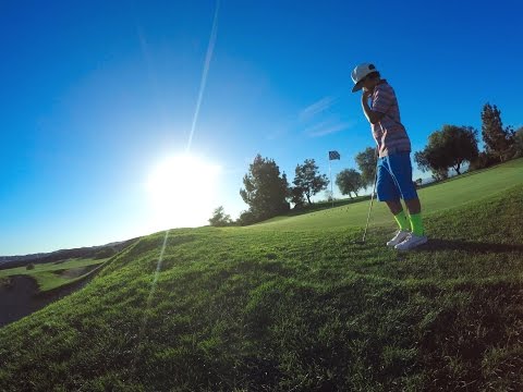 Ryder Chips the GoPro Out of the Sand Bunker