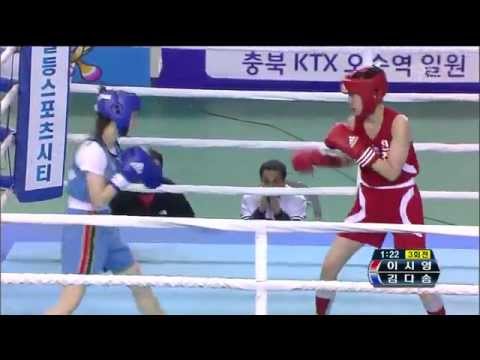 Lee Si Young won boxing match on 24Apr13 (part 2 of 2)