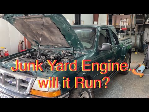 2000 Ford Ranger 4.0 engine removal.