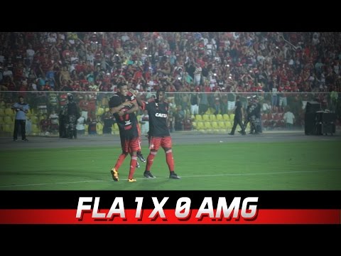 Gol - Flamengo 1 x 0 América (MG) - Primeira Liga (17/02/16)