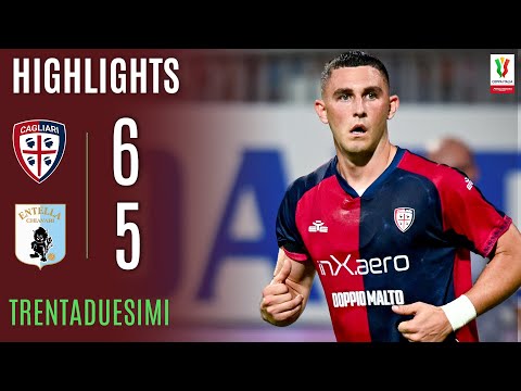 CAGLIARI-ENTELLA 6-5 dcr | HIGHLIGHTS | TRENTADUESIMI | Coppa Italia Frecciarossa 2025/26