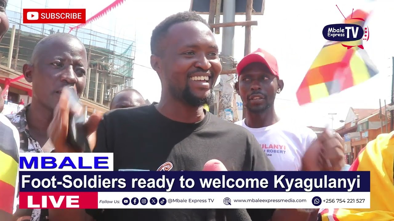 Foot soldiers ready to welcome Robert Kyagulanyi Ssentamu aka Bobi Wine tomorrow