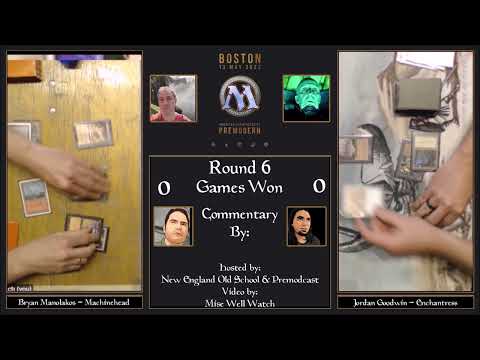 North American Premodern Championship - Round 6 Feature Match - Machinehead vs Enchantress