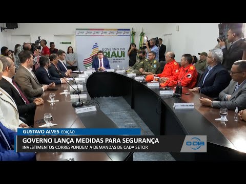 Governo lança medidas e investimentos para reforço de Segurança 31 03 2023